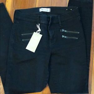 Madewell black skinny jeans